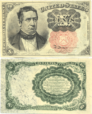 10¢ Fractional Note 5th issue