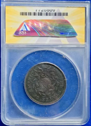 1797-1c-S120b-slab-rev 1797 Large Cent Reverse of '95 Grip edge - reverse holder view