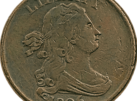 1806 Draped Bust Half Cent