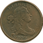 1806 Draped Bust Half Cent