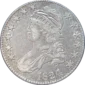 1824 Over 4 Capped Bust Half Dollar