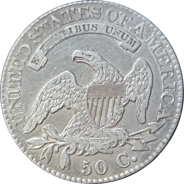 1824 Over 4 Capped Bust Half Dollar