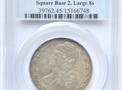 1828 O-118 Capped Bust Half Obverse Holder View