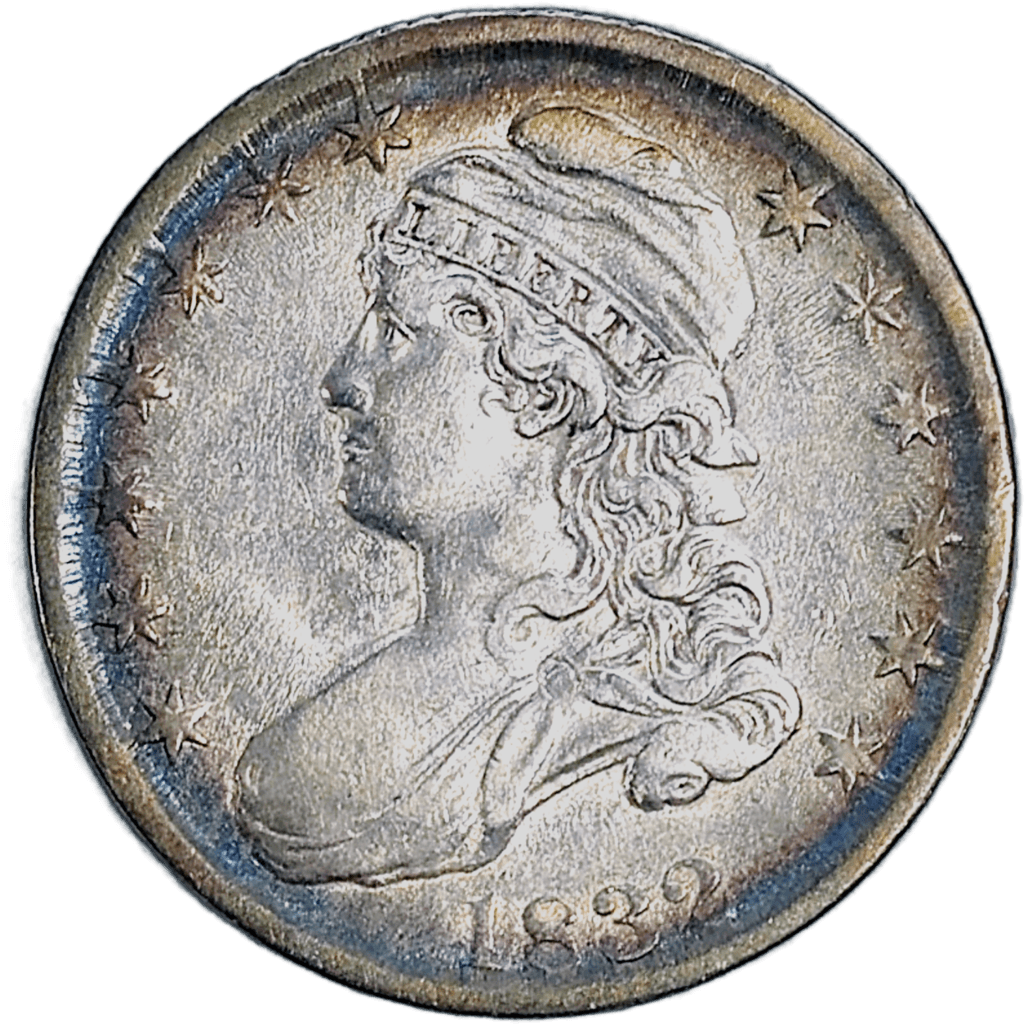 1832 Capped Bust Half Overton 114 Obverse View