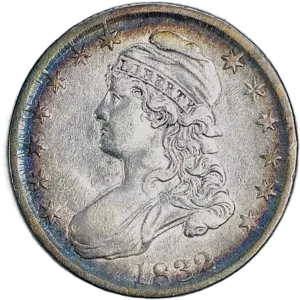 1832 Capped Bust Half Overton 114 Obverse View