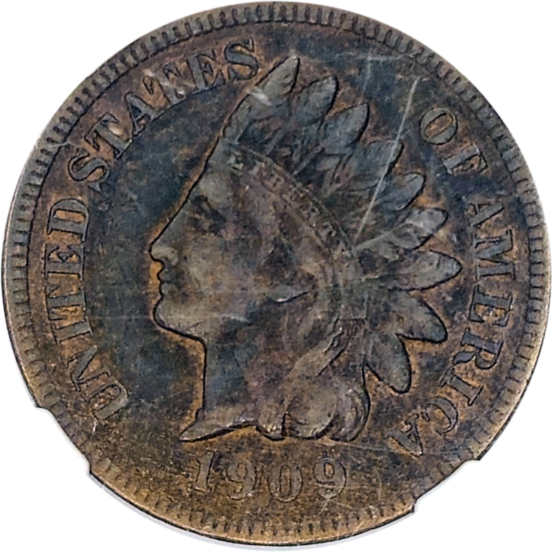 1909 S Indian Head Cent