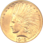 1912 Indian Head $10 Gold