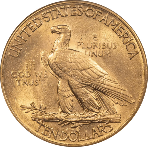 1912 Indian Head $10 Gold