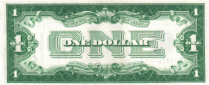 Series of 1928 $1 Funny Back Silver Certificate