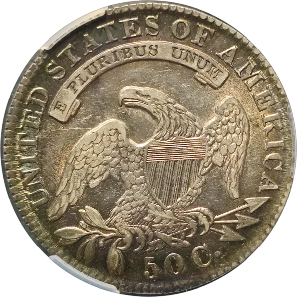 CACG 1831 Capped Bust Half Dollar VF30