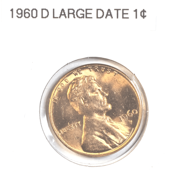 1960 D Lincoln Cent Large Date