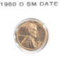 1960 D Lincoln Cent Small Date