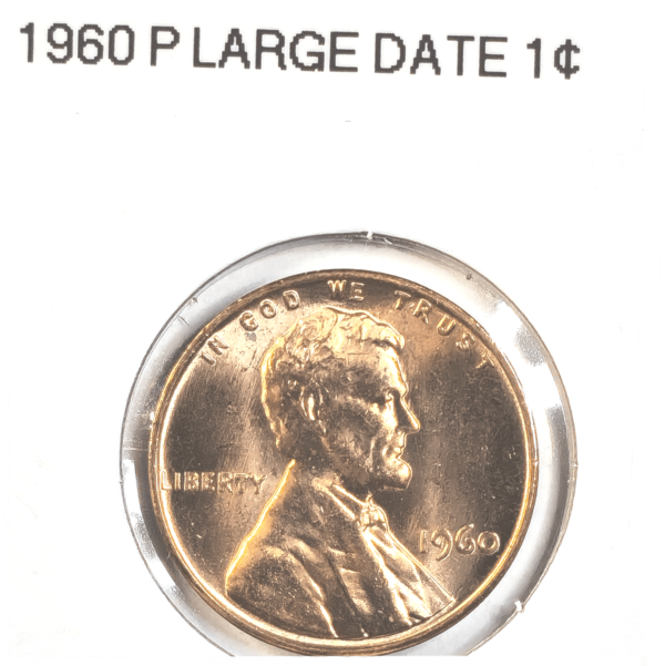 1960 P Lincoln Cent Large Date