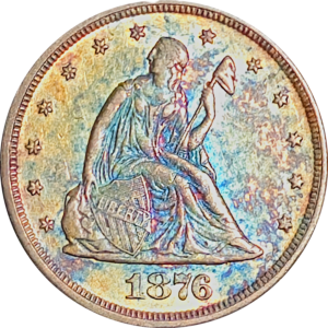 1876 twenty cents