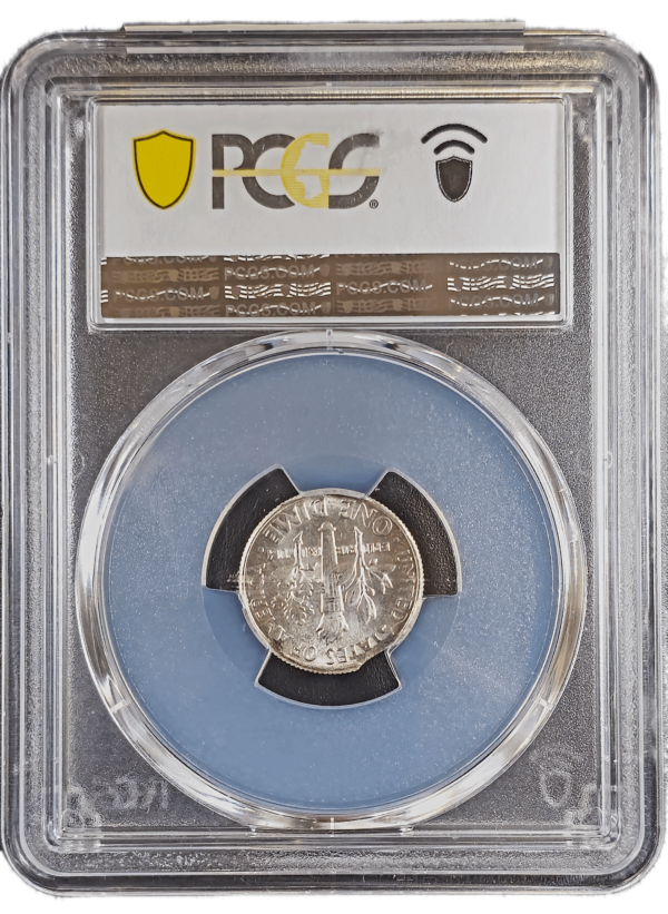 1959 Roosevelt Dime with Unique Errors PCGS MS64 Reverse Holder