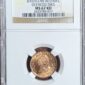 Bashlow restrike Confederate States of America One Cent NGC MS67