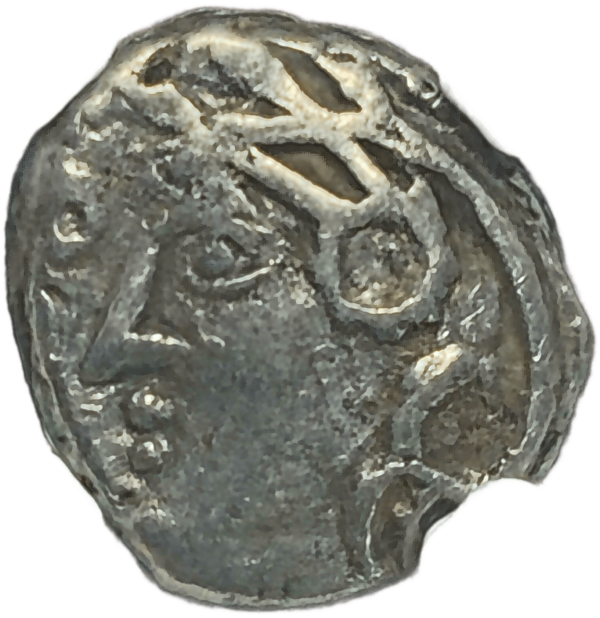 Gaul, Sequani c.mid 1st Century BC - AR Quinarius Obverse View