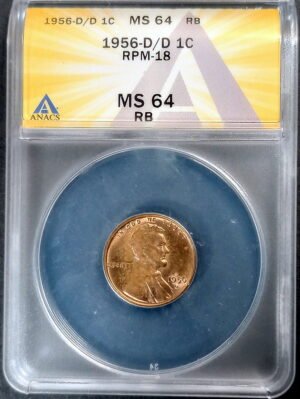 1956 D/D RPM-018 Obverse holder