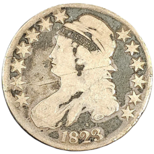 1823 Capped Bust Half Dollar