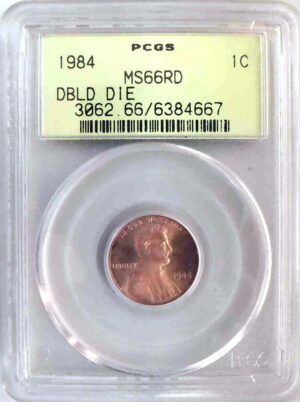 1984 FS-101 Doubled Die Obverse PCGS MS66RD