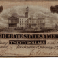 Confederate States of America $20 Note T-67 Obverse View