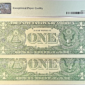 1957 B Block Star Note Pair PMG