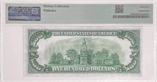 F-2405 $100 Gold Certificate 1928