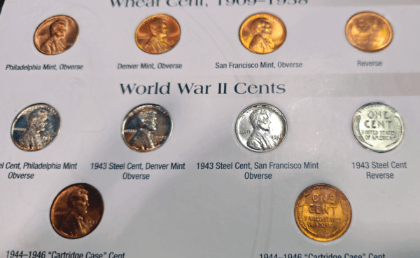 Lincoln Cent Type Set