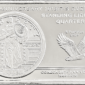 Standing Liberty Commemorative Silver Art Bar Reverse