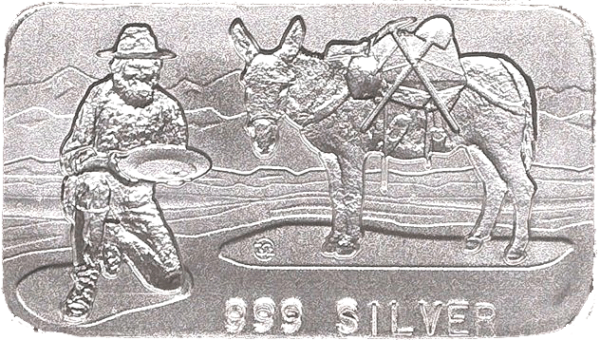 Silver art bar Moonlight Mint