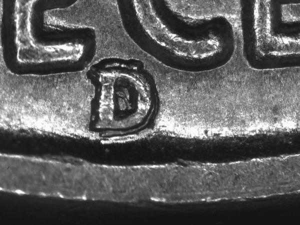 1938 D/D/D/S Buffalo Nickel MS67+ Closeup View