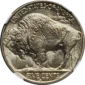 1938 D Buffalo Nickel NGC MS66 Reverse View