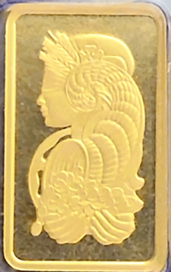 2.5 gram Gold Bar - PAMP Suisse Lady Fortuna