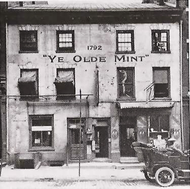 Ye Olde Mint, Philadelphia circa 1908