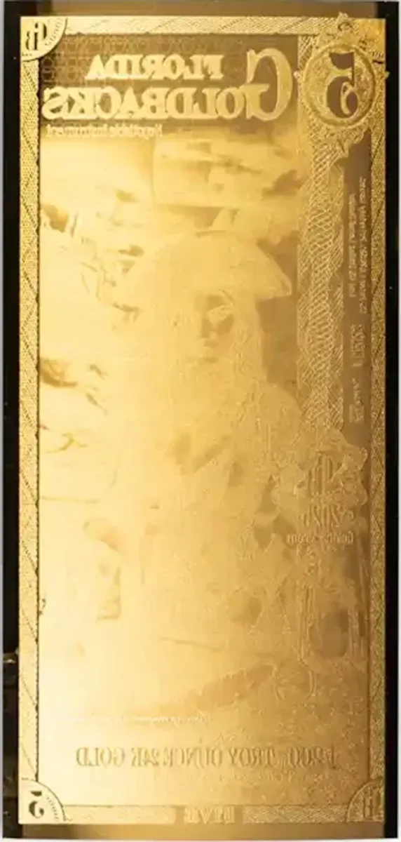 Florida $5 Goldback Note