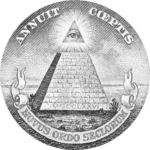 pyramid on dollar bill