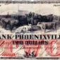 The Bank Of Phoenixville Pennsylvania $2 issued 1861