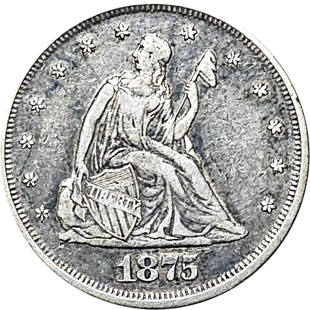 1857 Twenty Cent Piece