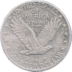 1918 D Standing Liberty Quarter