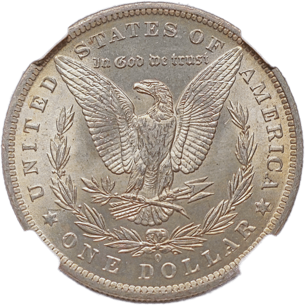 1884 O Morgan Dollar NGC MS63