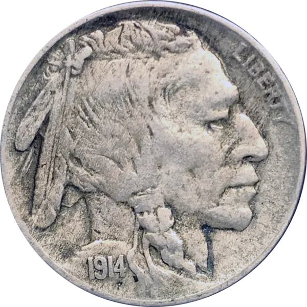 1914 Buffalo 5¢ Obverse
