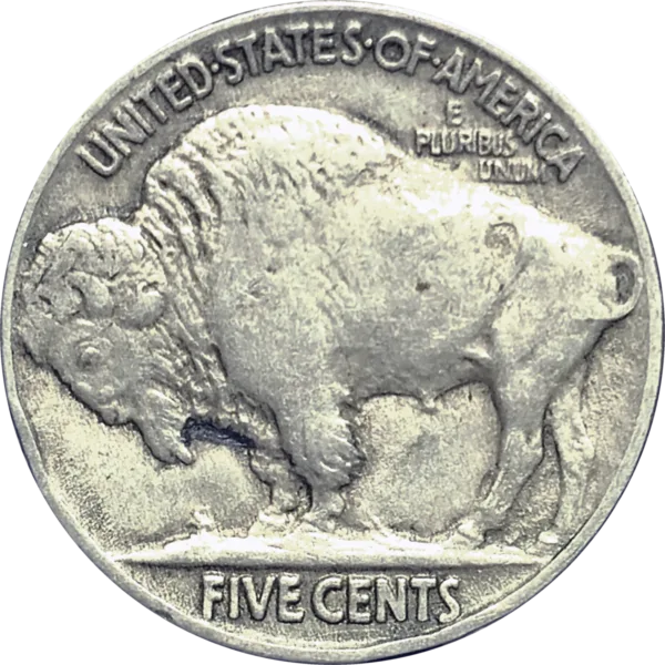 1914 Buffalo 5¢ Reverse