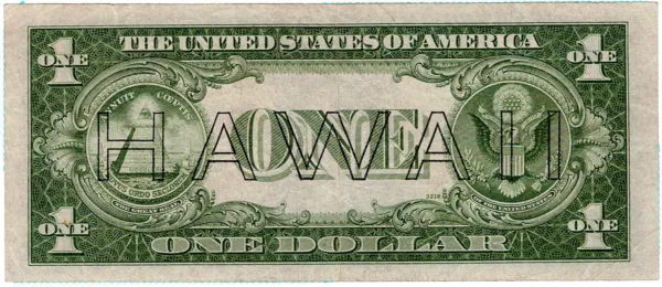 Series of 1935 A Hawaii Overprint $1 WWII Emergency Currency