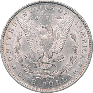 1891 O Morgan Silver Dollar