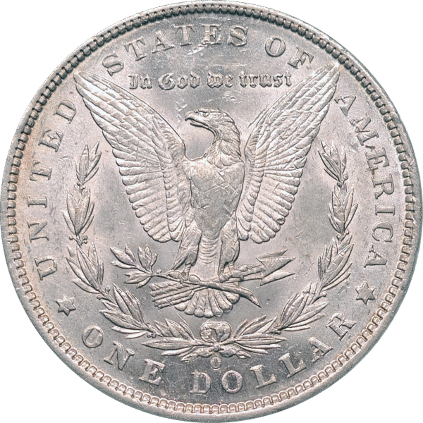 1891 O Morgan Silver Dollar
