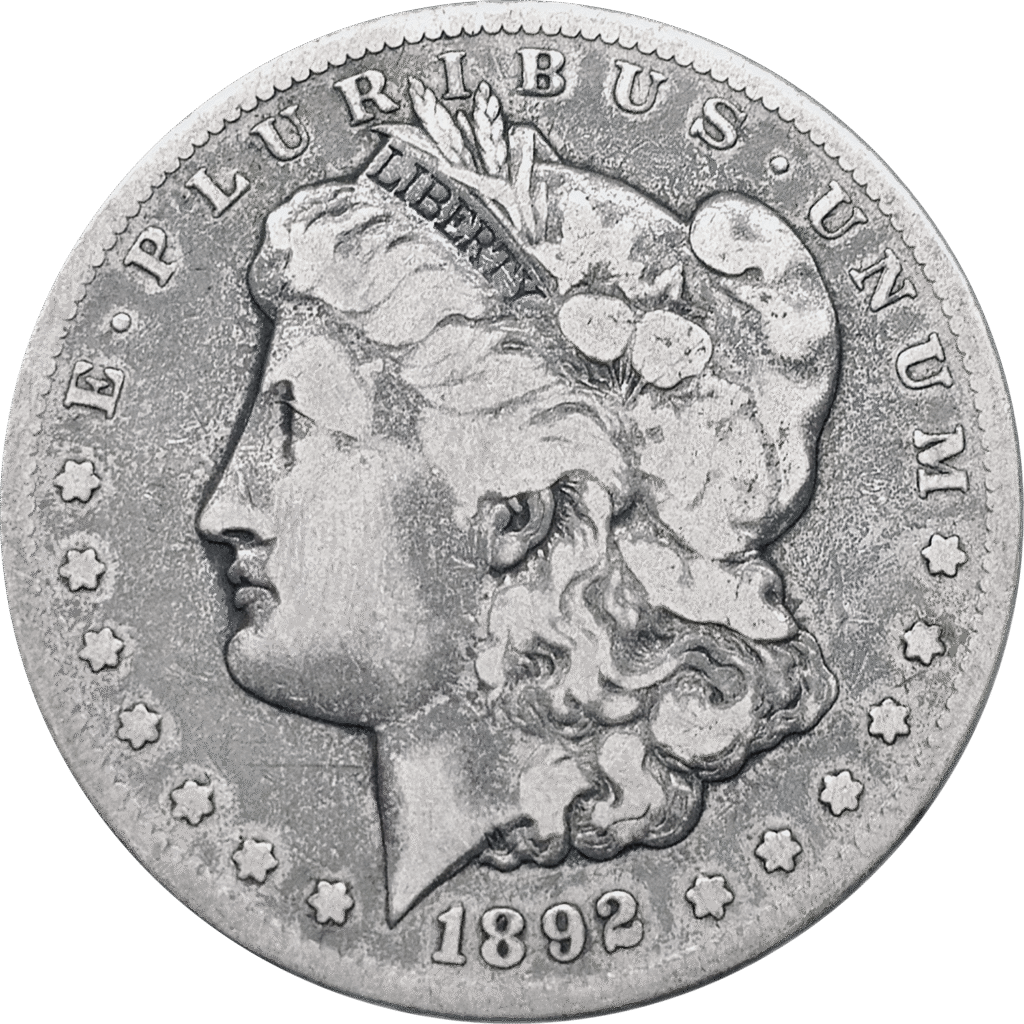 1892 Carson City Morgan Silver Dollar
