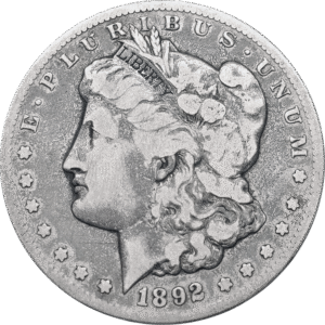 1892 Carson City Morgan Silver Dollar