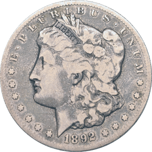 1892 Carson City Morgan Silver Dollar