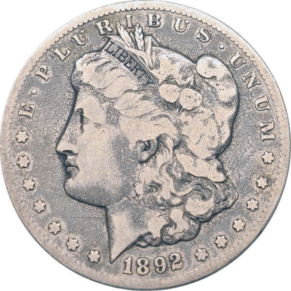 1892 Carson City Morgan Silver Dollar