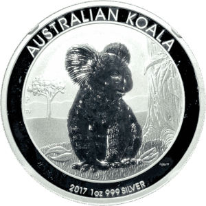 2017 Aussie Silver Koala